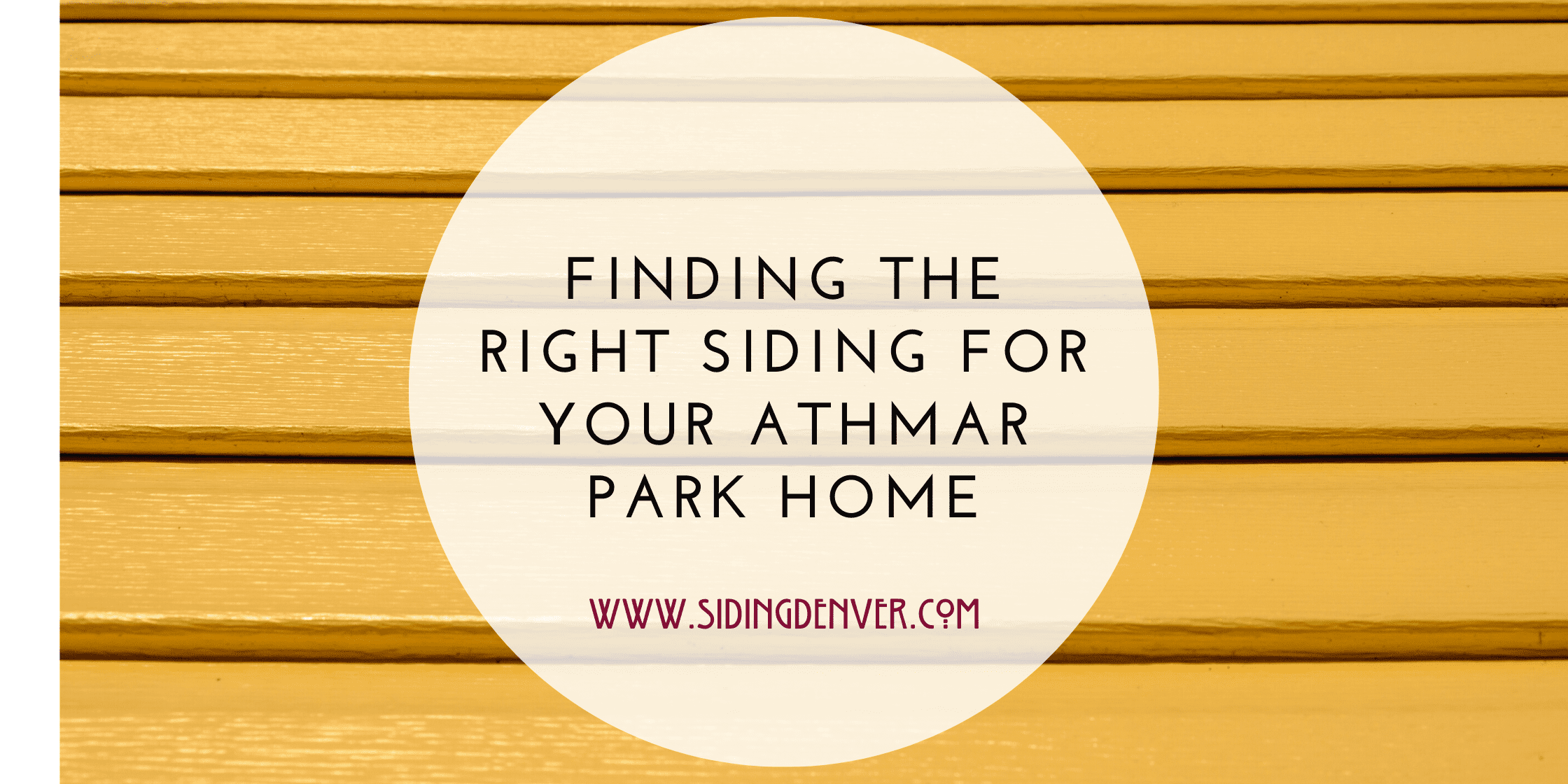 Find the Right Siding for Your Athmar Park Home Denver Siding Contractor