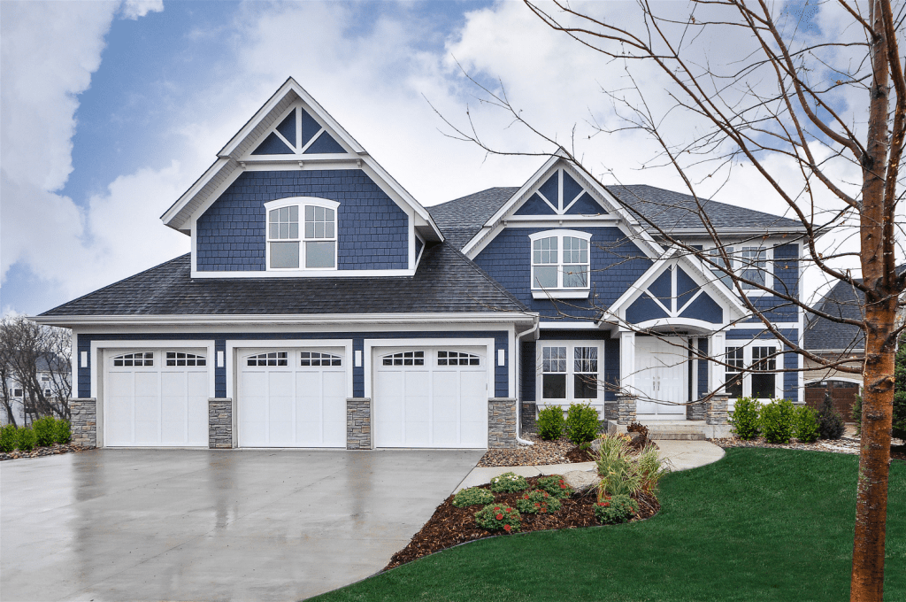 James Hardie and stone siding Golden