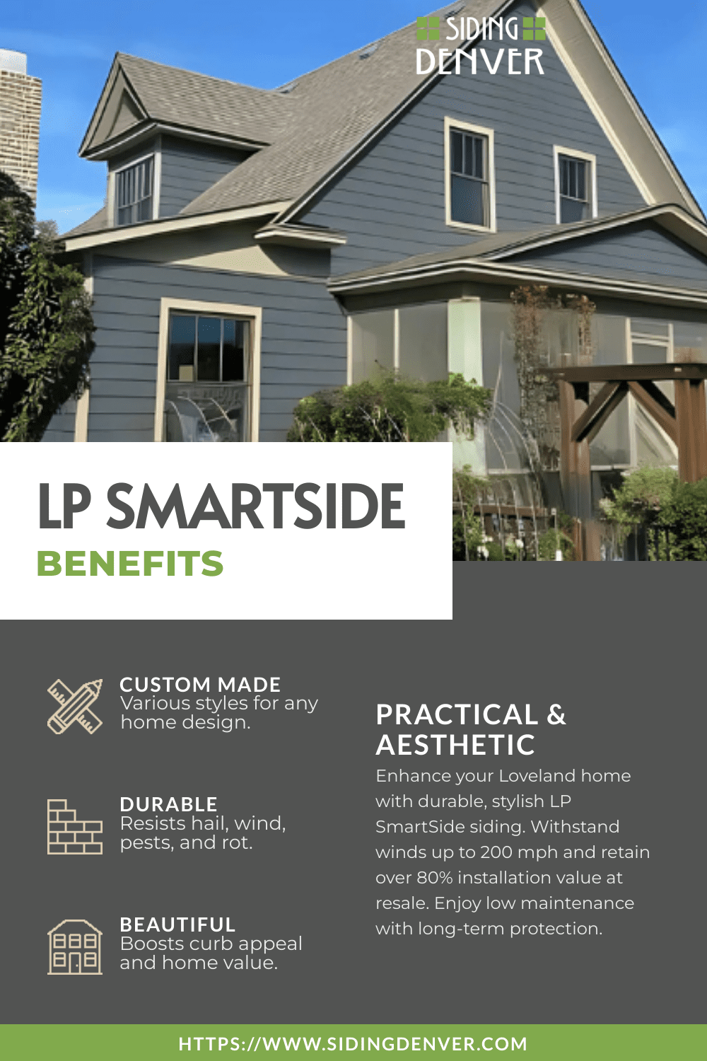 LP SmartSide Siding Infographic